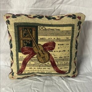 Vintage small decorative pillow